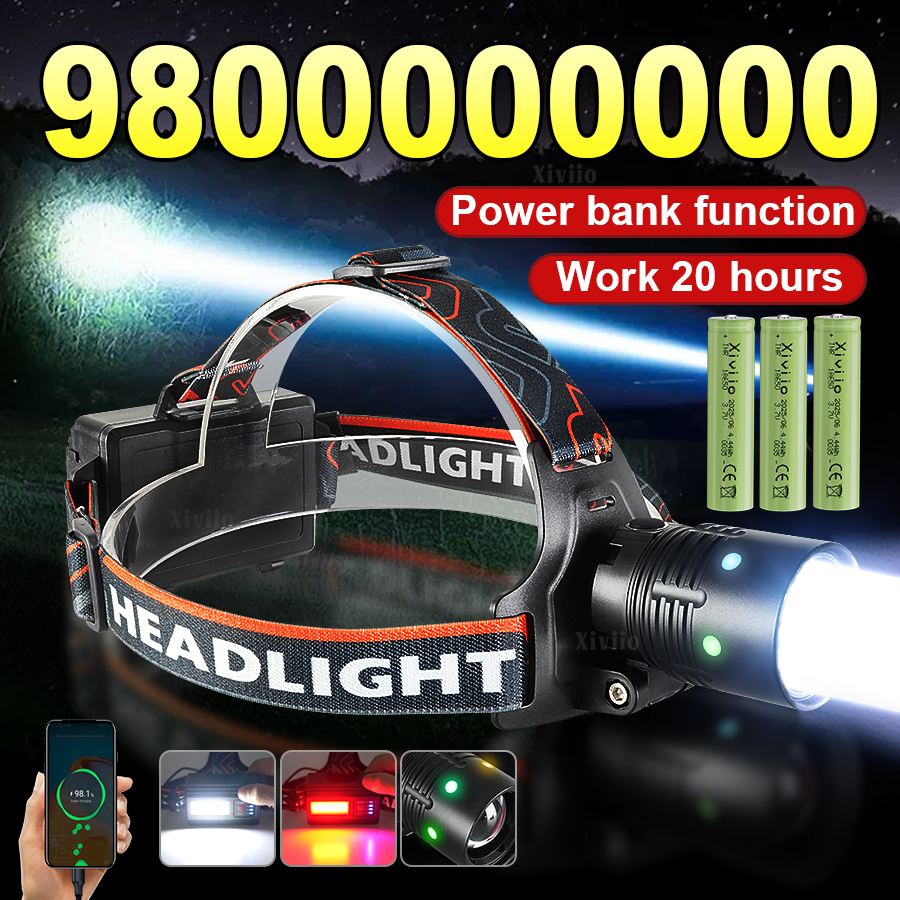Headlamp Tactical Bright - Newest Super Bright High Power Headlights