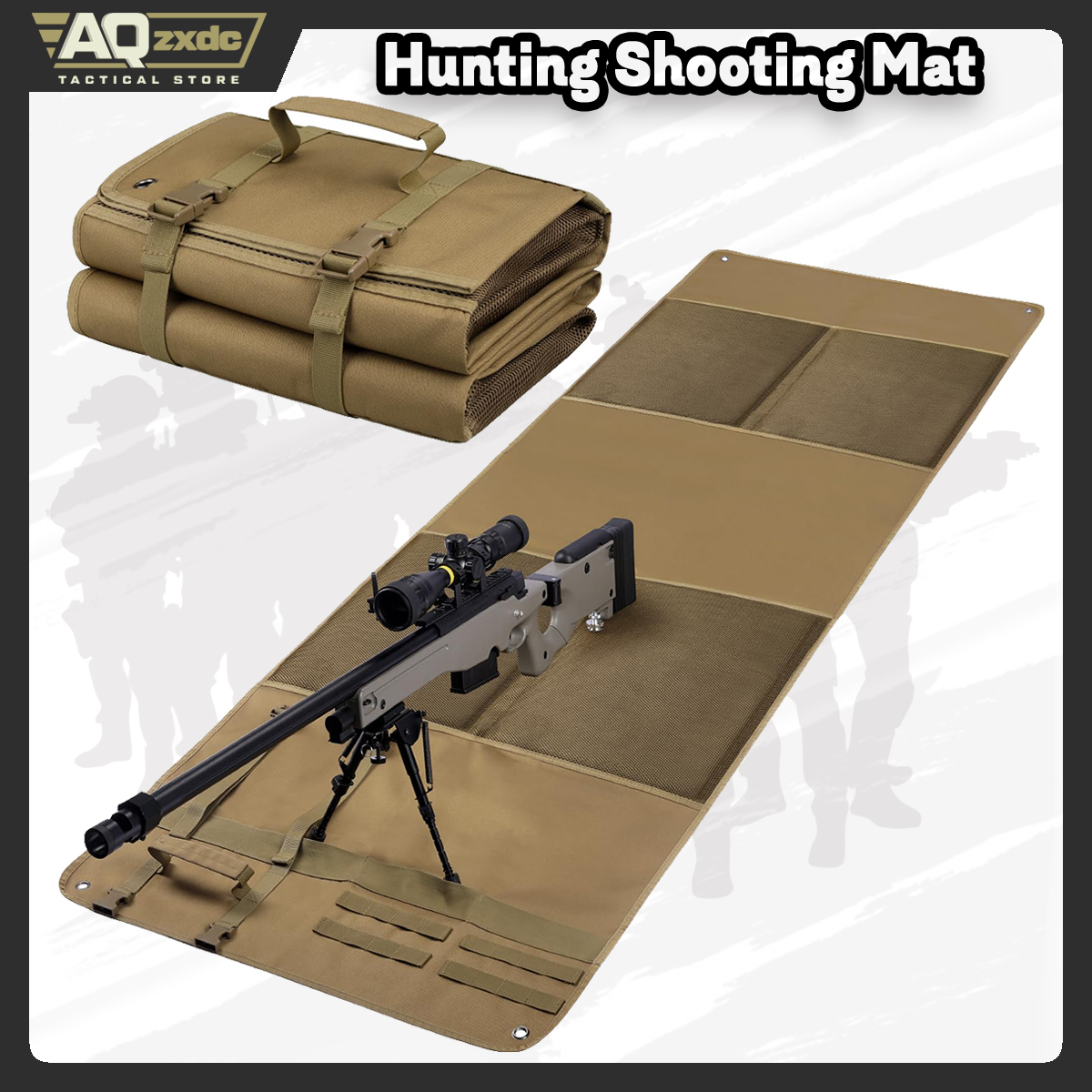 Outdoor Hunting Blanket - Shooting Mat Prone Tactical Shooting Pad