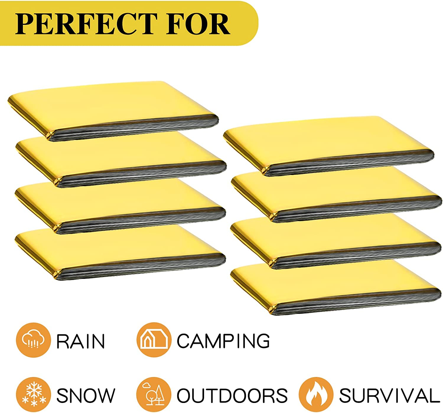 5-30Pc Outdoor Emergency Gold- - Outdoor Hunting Blanket recensie en prijs