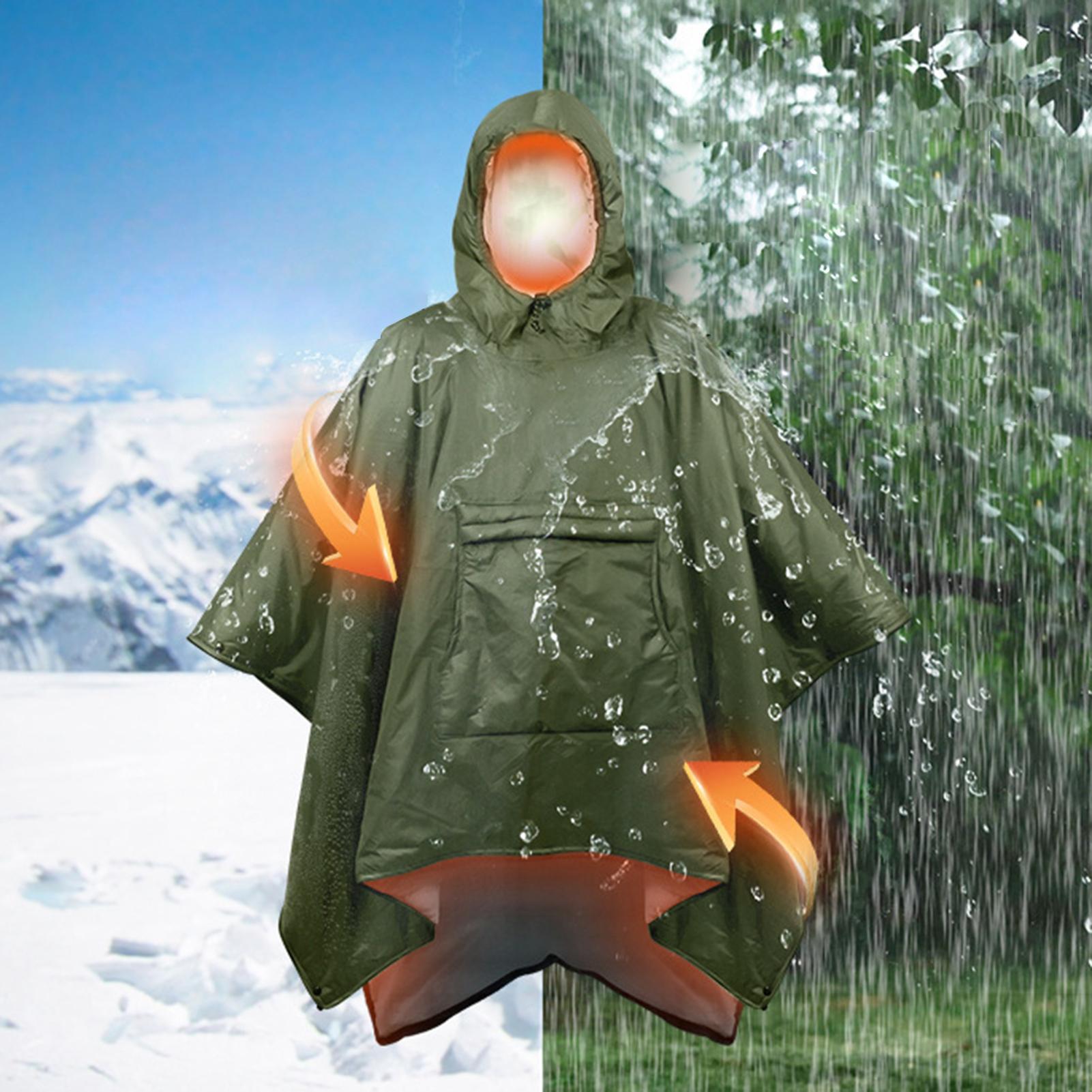 Winter Warm Blanket Poncho Win - Outdoor Hunting Blanket recensie en prijs