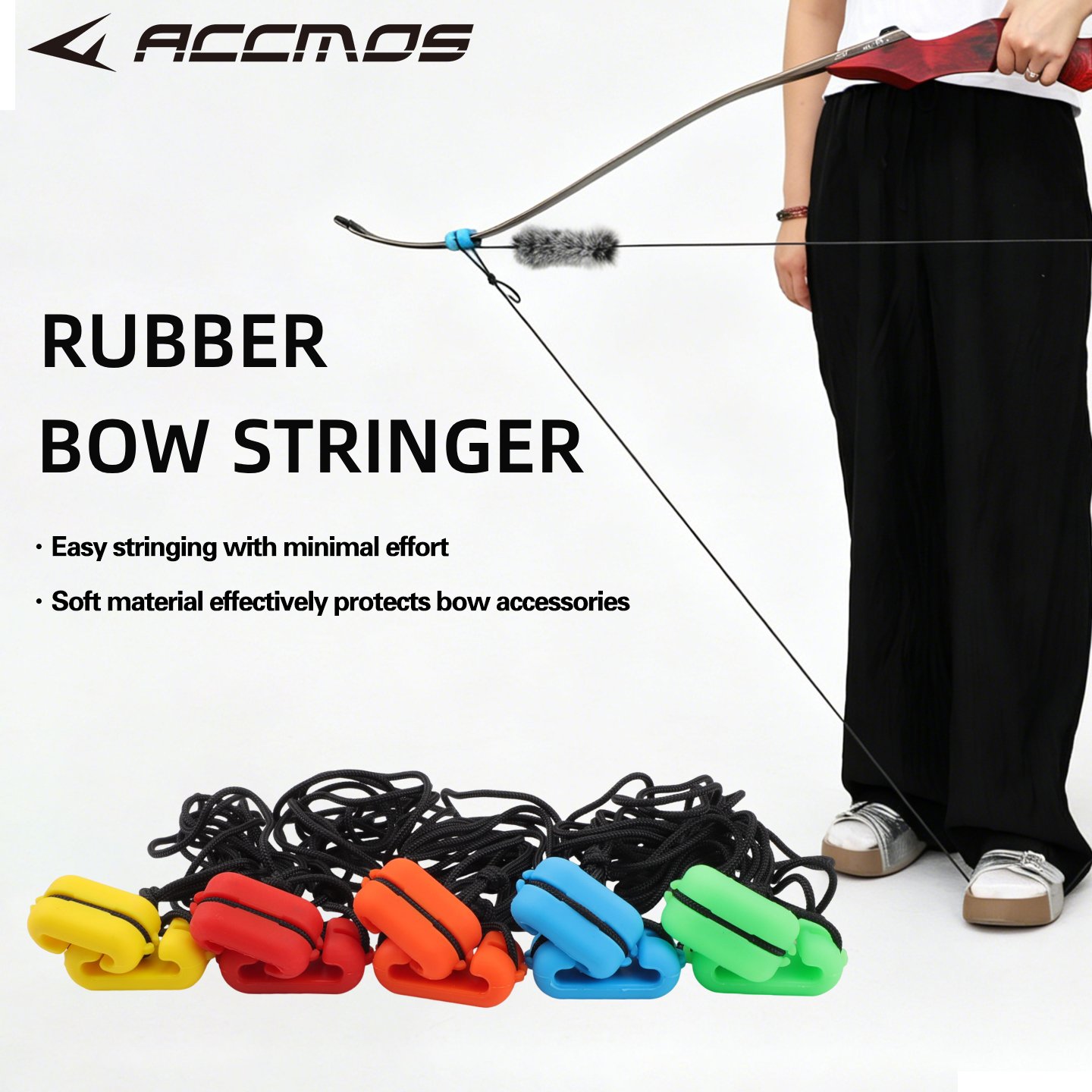 Rubber Bow Stringer Nylon Cord - Bow Stringer Tool recensie en prijs