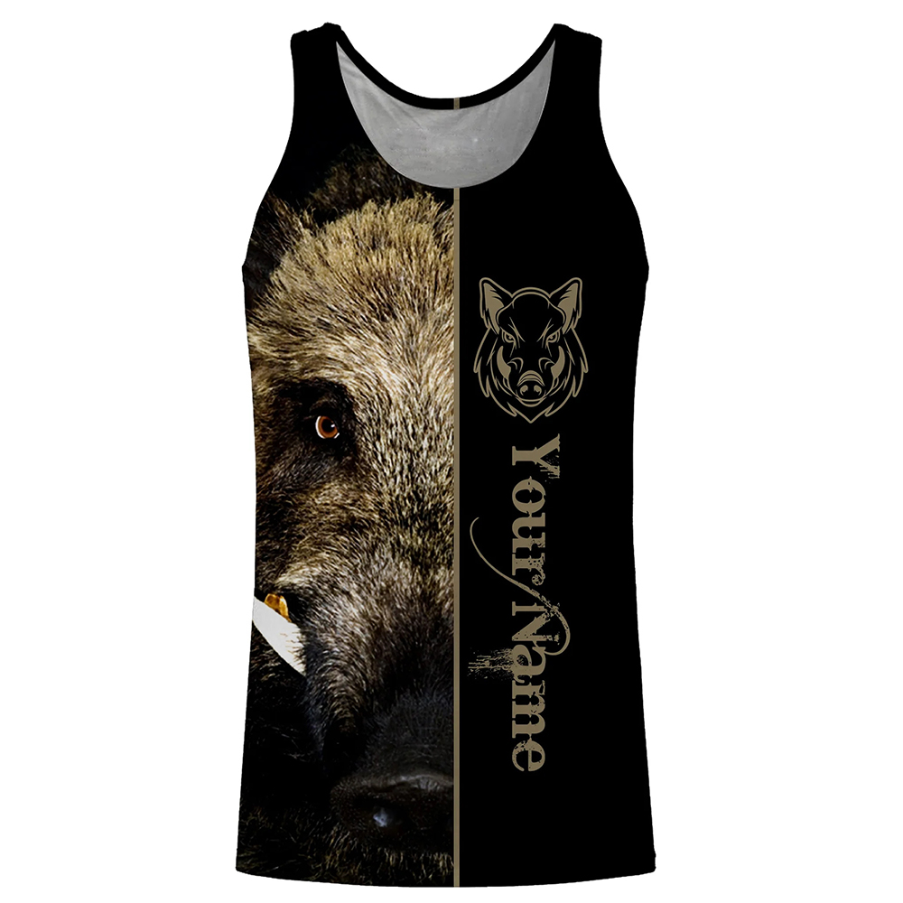 Custom Name Boar Hunter Tank T - Wildman Hunting & Outdoor Robertson Photos recensie en prijs