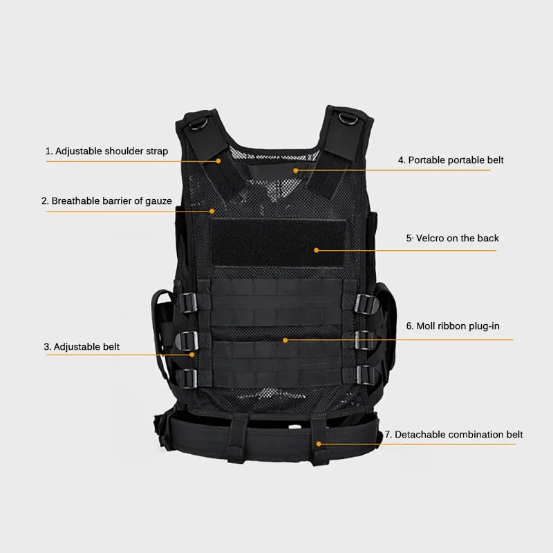 Adjustable Molle Tactical Vest - Hunting Outdoor Game recensie en prijs