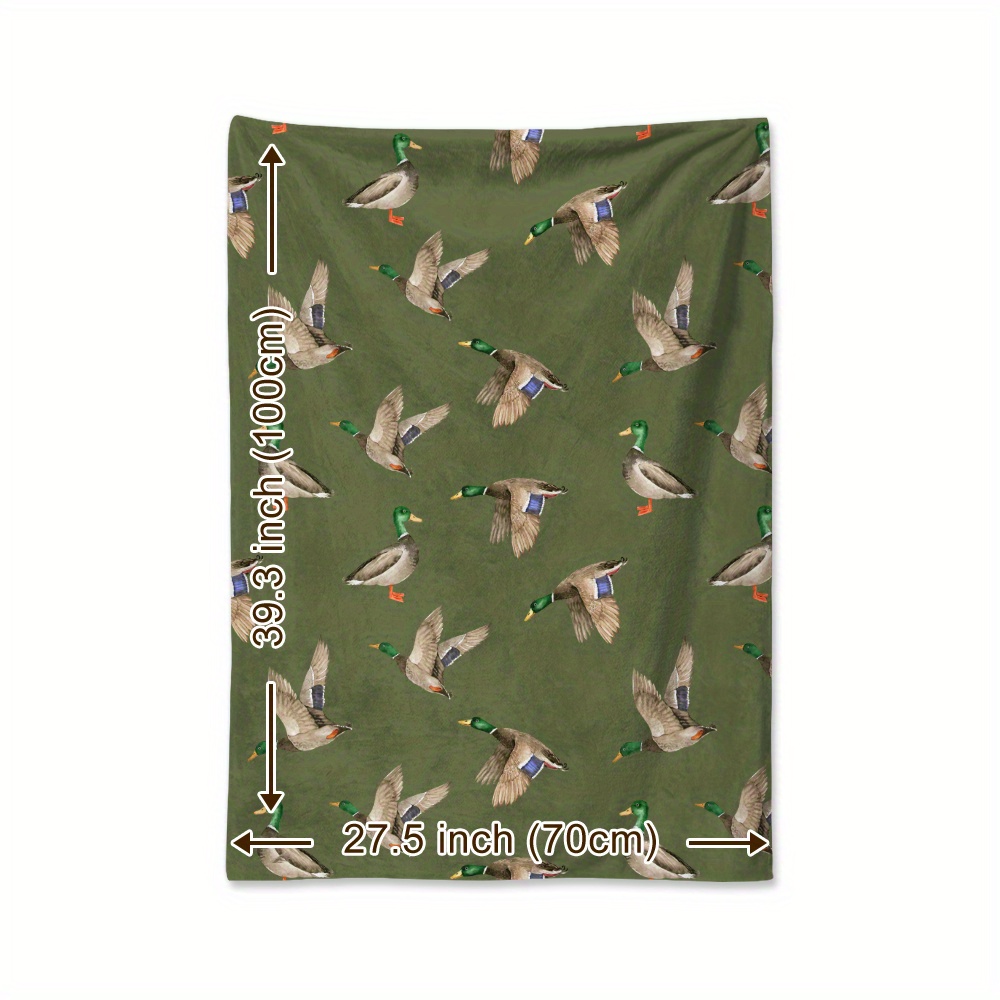 Mallard Duck Fleece Blanket Hu - Outdoor Hunting Blanket recensie en prijs