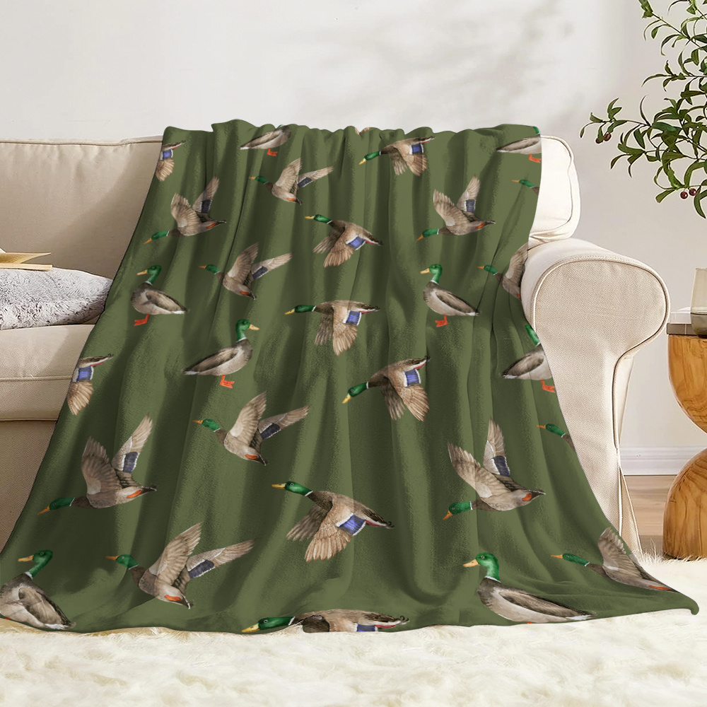 Mallard Duck Fleece Blanket Hu - Outdoor Hunting Blanket recensie en prijs