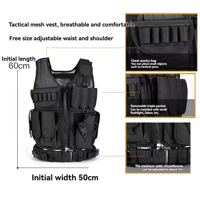 Adjustable Breathable Grid Tac - Hunting Outdoor Game recensie en prijs