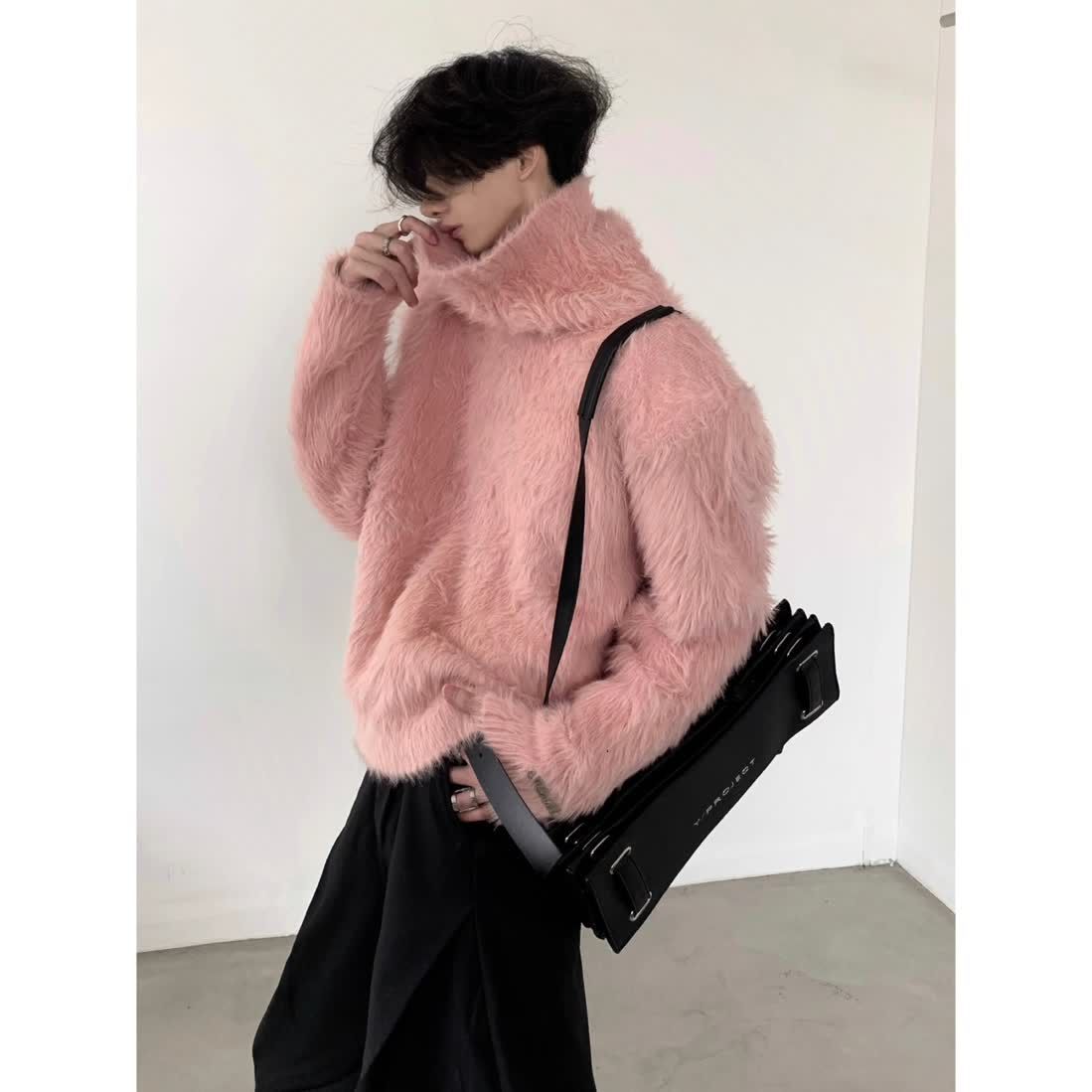 Fur Collar Pullovers Pink Mens - Wildman Hunting & Outdoor Robertson Photos recensie en prijs