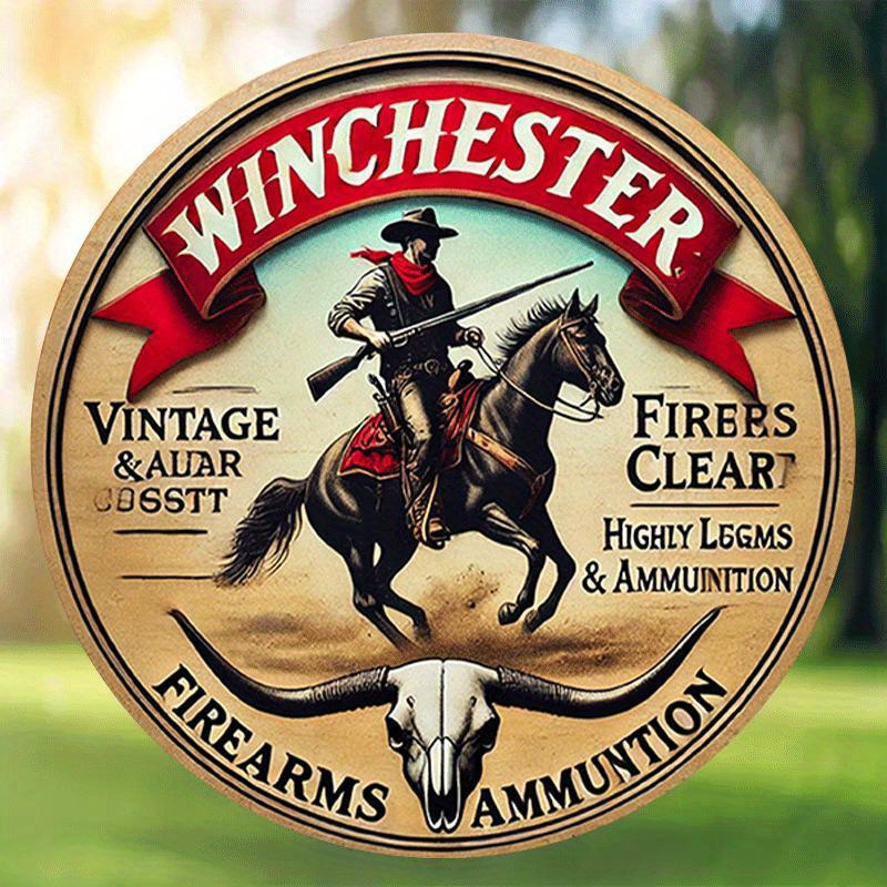 Winchester vintage round metal - Outdoor Hunting House recensie en prijs