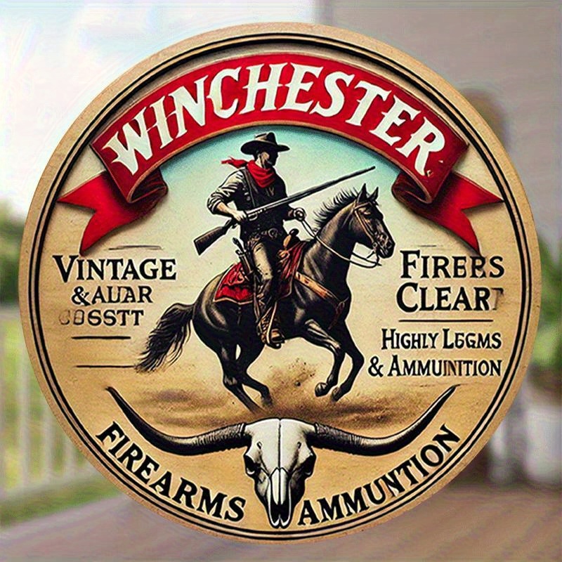 Winchester vintage round metal - Outdoor Hunting House recensie en prijs