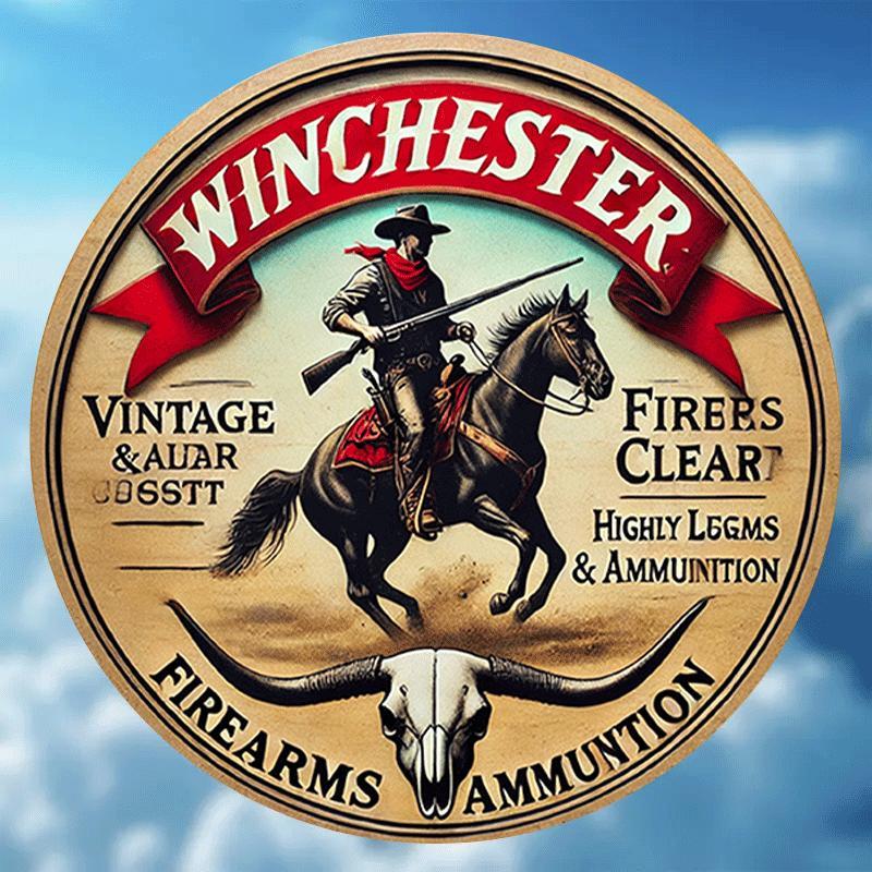 Winchester vintage round metal - Outdoor Hunting House recensie en prijs