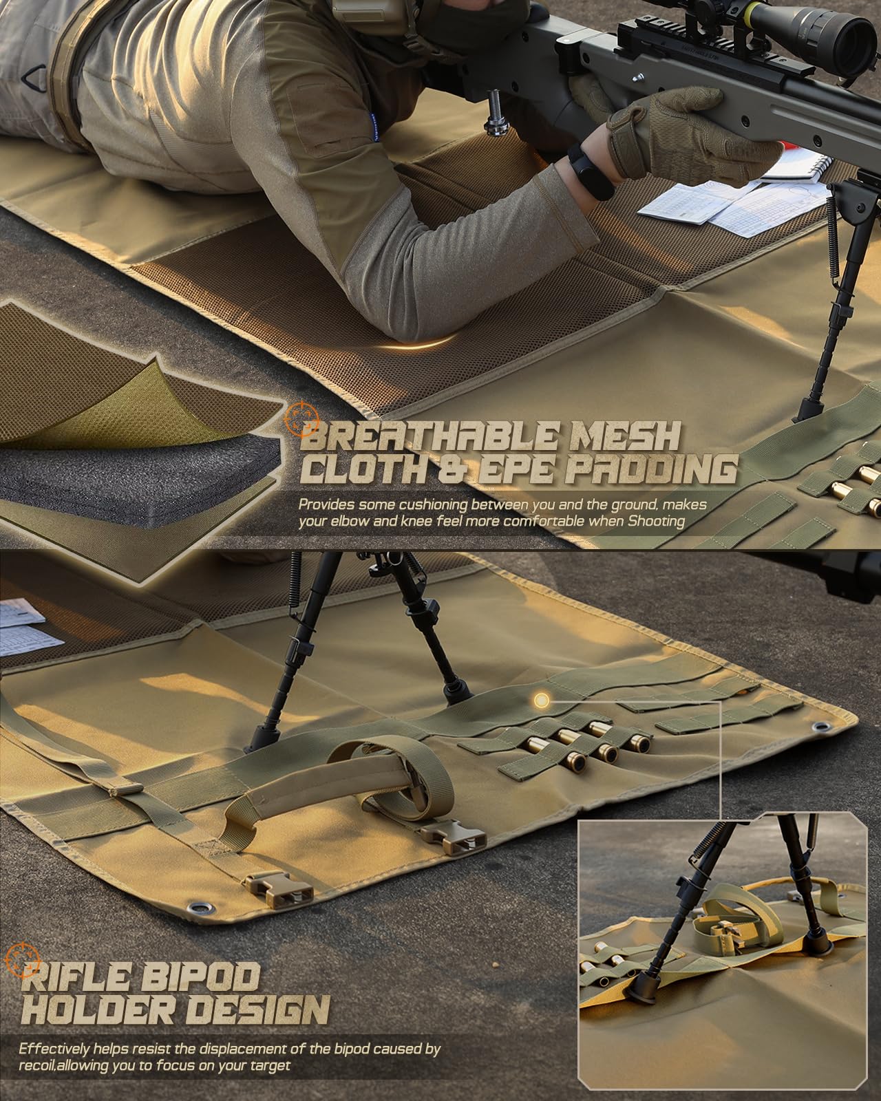 Shooting Mat Prone Tactical Sh - Outdoor Hunting Blanket recensie en prijs