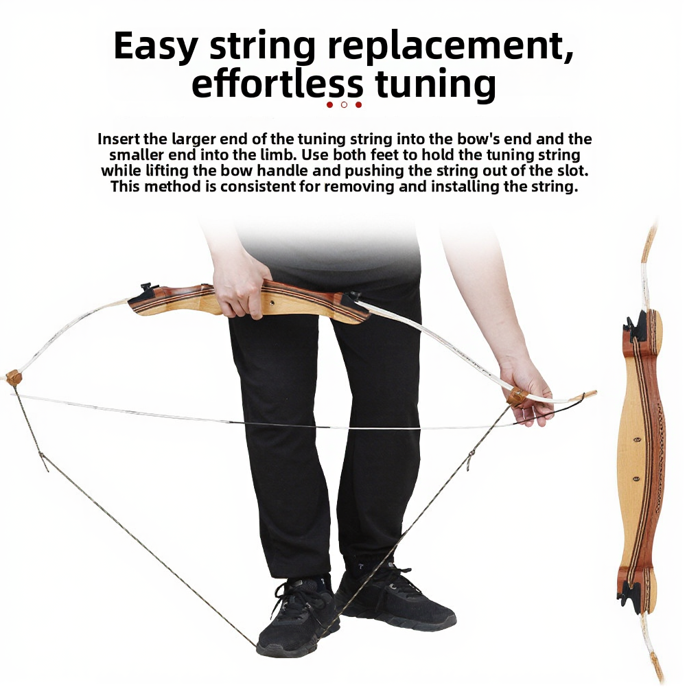 155 Cm In Length Recurve Bow S - Bow Stringer Tool recensie en prijs