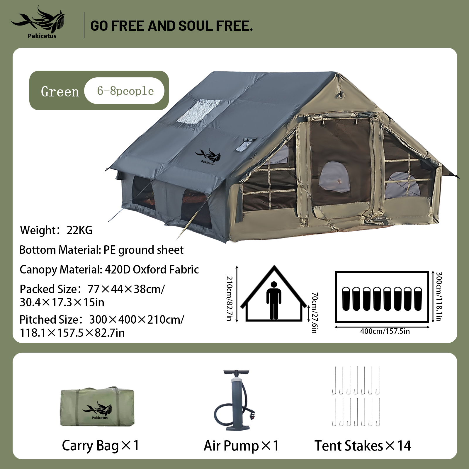 PAKICETUS Upgraded Inflatable  - Outdoor Hunting House recensie en prijs