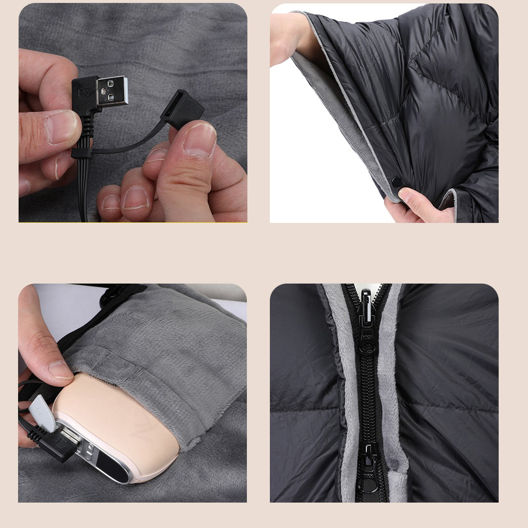Down Camp Blanket Usb Heating  - Outdoor Hunting Blanket recensie en prijs