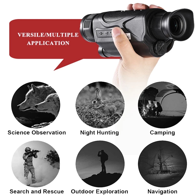 HD Digital Night Vision Monocu - Outdoor Hunting Images recensie en prijs