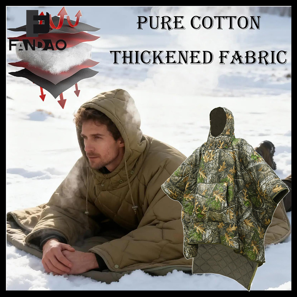 Tactical camo Lining Poncho Li - Outdoor Hunting Blanket recensie en prijs