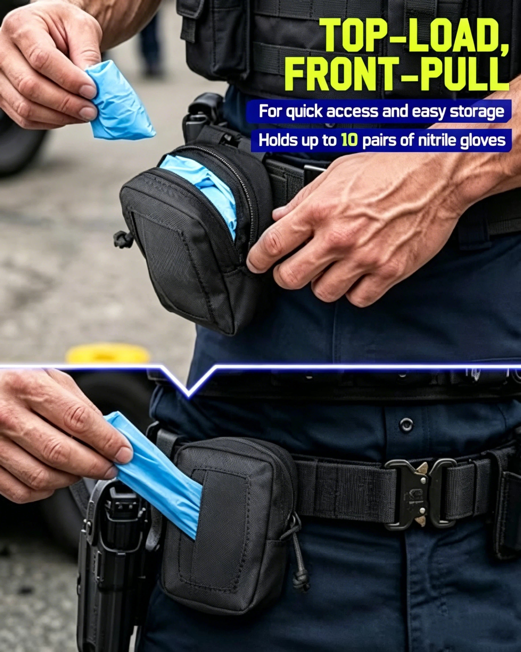 Disposable Glove Pouch MOLLE N - Outdoor Hunting Belt recensie en prijs