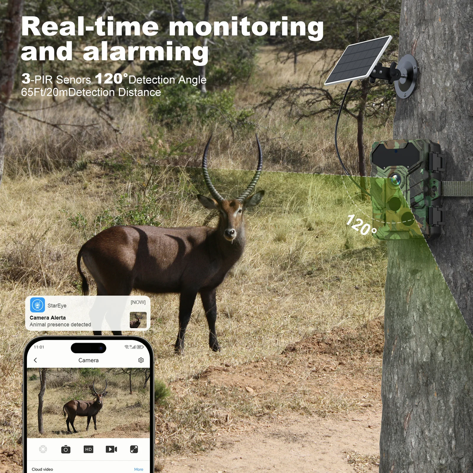 Solar Camera Outdoor Wireless  - Outdoor Hunting Camera Wireless recensie en prijs
