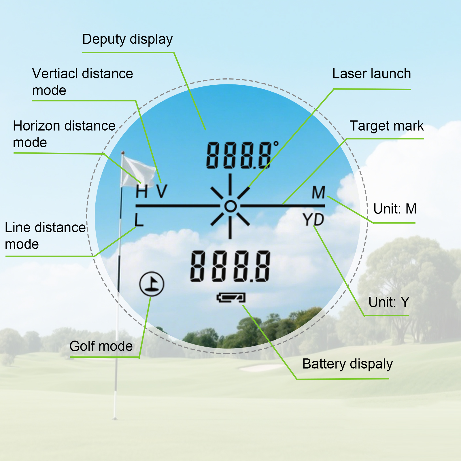2000m Long Distance Laser Rang - Rangefinder Laser Hunting recensie en prijs
