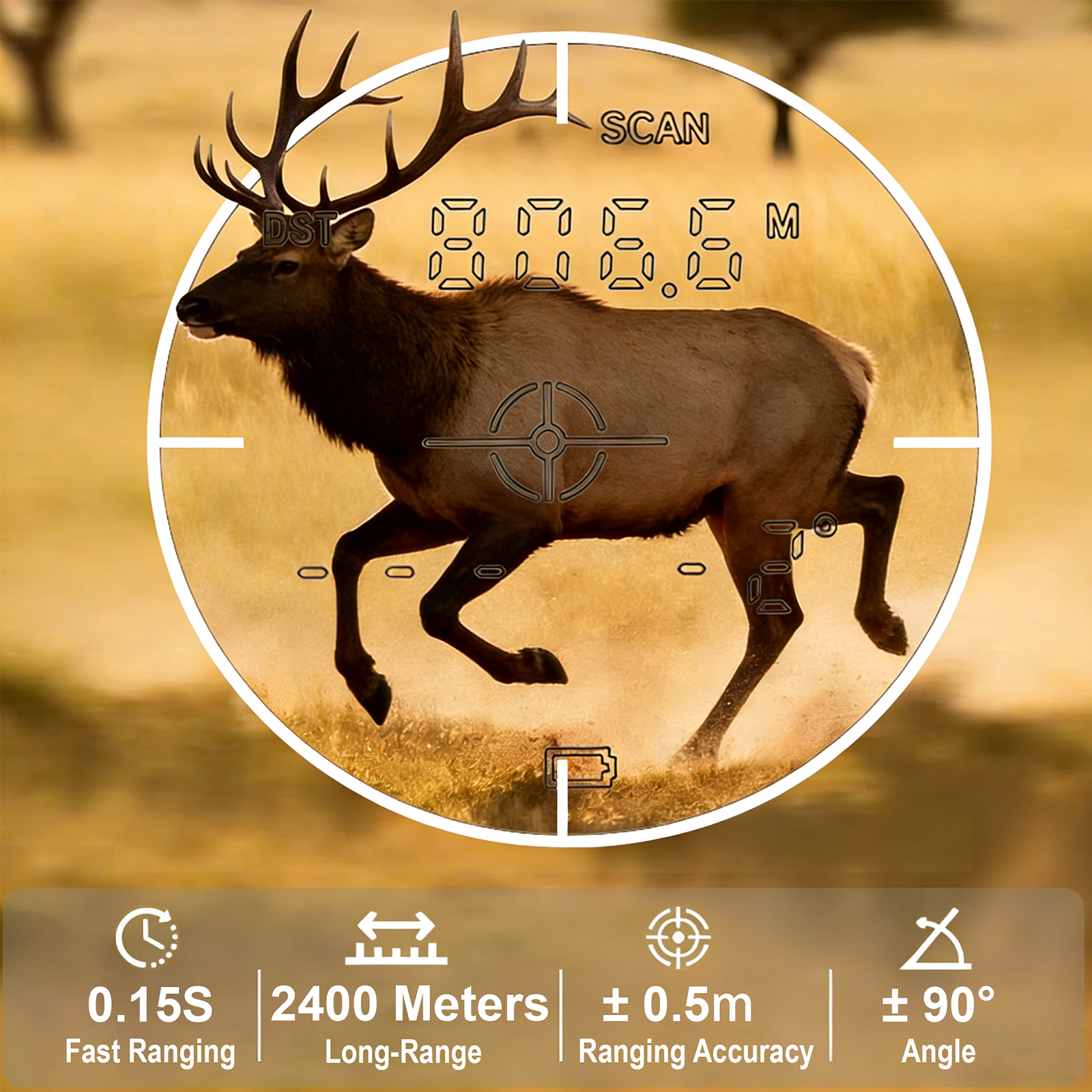 BOSHIWEI 10x42 Laser Rangefind - Rangefinder Laser Hunting recensie en prijs